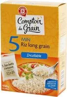 Mängden socker i Riz long étuvé cuisson express 5 minutes