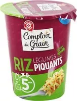 Mängden socker i Riz lègumes piquants - cup