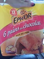 Mängden socker i Pains au chocolat surgelés x 6