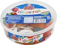 Mängden socker i Assortiment gélifiés doux candy fun