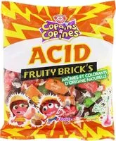 Mängden socker i Fruity brick's Acid