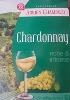 Mängden socker i Vsig cépage chardonnay - bag-in-box®