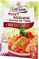 Mängden socker i Poulet basquaise et pommes de terre