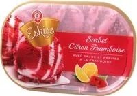 Mängden socker i Vrac sorbet citron framboise