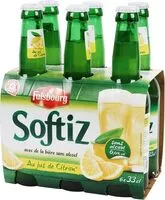 Mängden socker i Bière citron sans alcool