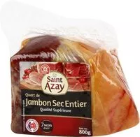 Mängden socker i Quart de jambon sec entier