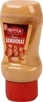 Mängden socker i Sauce samouraï