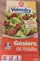 Mängden socker i Gésiers de volaille à la Provençale