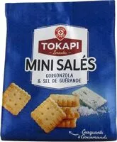 Mängden socker i Mini biscuits salés gorgonzola et sel de Guérande