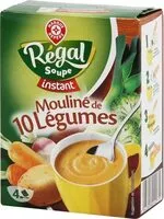 Mängden socker i Mouliné de 10 légumes