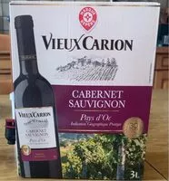 Mängden socker i Vin de pays d'Oc Cabernet sauvignon I.G.P. - Bag-in-Box®