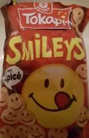 Mängden socker i Snack smiley goût épicé