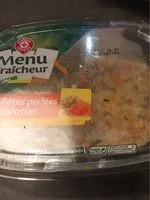 Mängden socker i Salade de pâtes perlées carottes à la mandarine