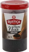 Mängden socker i Poivre noir en grains - boîte