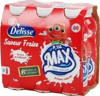 Mängden socker i P'tit max saveur fraise