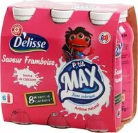 Mängden socker i P'tit Max framboise