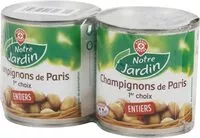 Mängden socker i Champignons de Paris Entiers