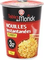 Mängden socker i Nouilles instantanées curry
