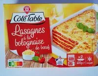 Mängden socker i Lasagnes à la bolognaise de boeuf
