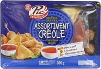 Mängden socker i Assortiment créole et ses 2 sauces