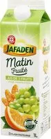 Mängden socker i Matin fruité