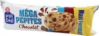 Mängden socker i Cookies méga pépites de chocolat - format familial