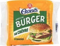 Mängden socker i Tranches de fromage fondu au chèvre pour burger x 8