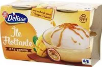Mängden socker i Île flottante nappage Mangue Passion 4 x 100 g