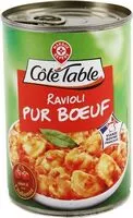 Mängden socker i Ravioli pur boeuf