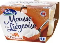 Mängden socker i Mousse à la liégoise au caramel