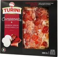 Mängden socker i Pizza italienne campanella jambon speck et mozzarella