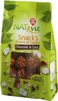 Mängden socker i Snack's avoine et quinoa chocolat et coco