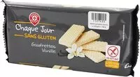 Mängden socker i Gaufrettes vanille sans gluten