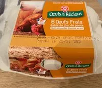Mängden socker i Oeuf de poules elevees au sol