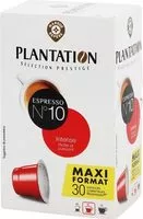 Mängden socker i Capsules de café intense x 30