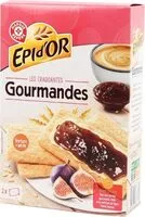 Mängden socker i Tartines craquantes gourmandes