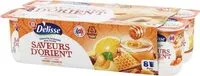 Mängden socker i Yaourt brassé aux fruits saveurs d'Orient