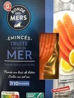 Mängden socker i Emincés de Truite élevée en mer