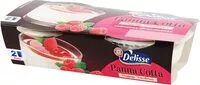 Mängden socker i Panna cotta sur lit de framboises