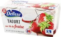 Mängden socker i Yaourts gourmands au lait entier sur lit de fraise