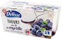 Mängden socker i Yaourts gourmands au lait entier sur lit de myrtille