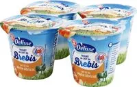 Mängden socker i Yaourt au lait de brebis sur lit de pêche et abricot