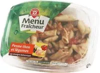 Mängden socker i Salade penne thon et légumes