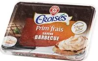 Mängden socker i Fromage à tartiner saveur barbecue 14% Mat. Gr.