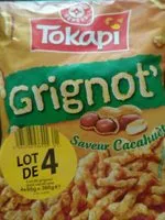 Mängden socker i Grignot' saveur cacahuète