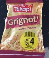 Mängden socker i Grignot' saveur bacon