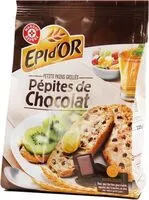 Mängden socker i Petits pains grillés pépites de chocolat