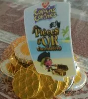 Mängden socker i Pièces d'or chocolatées