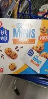 Mängden socker i Les minis cookies pépites de chocolat