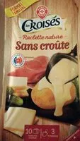 Mängden socker i Raclette nature sans croûte